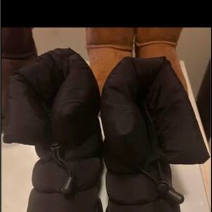 Black Puffer Boots